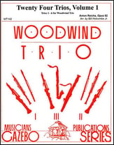 Twenty Four Trios, Vol. 1, Op. 82 Flexible Woodwind Trio cover